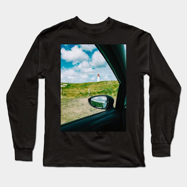 Lighthouse on Sylt Long Sleeve T-Shirt by visualspectrum